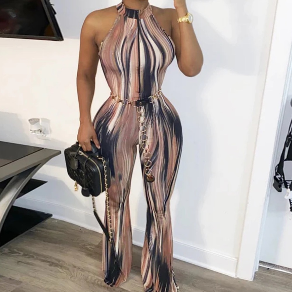 Halter jumpsuit